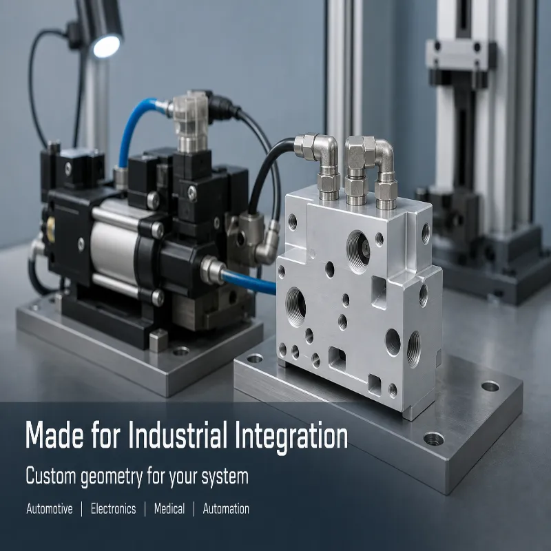 Aluminum CNC Machined Parts Quality Inspection